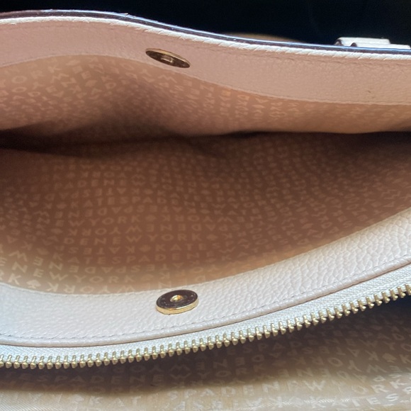 Kate Spade New York matching handbag purse and wallet cream/tan - Picture 10 of 12